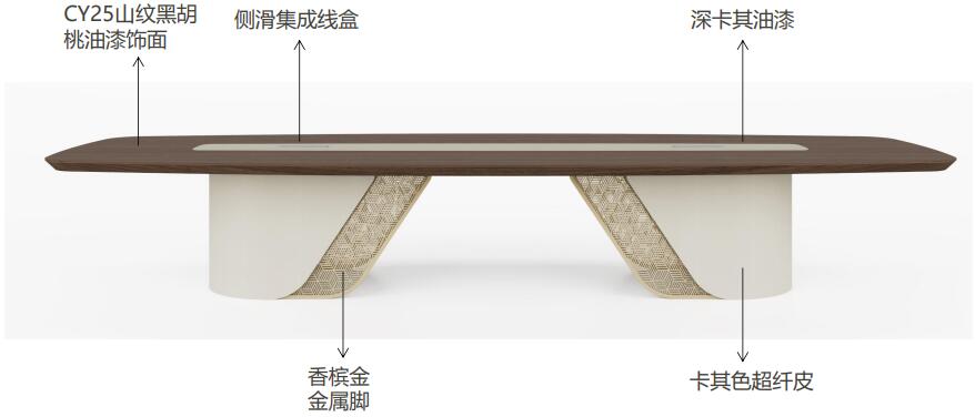 輕奢風會議(yi)槕(zhuo)