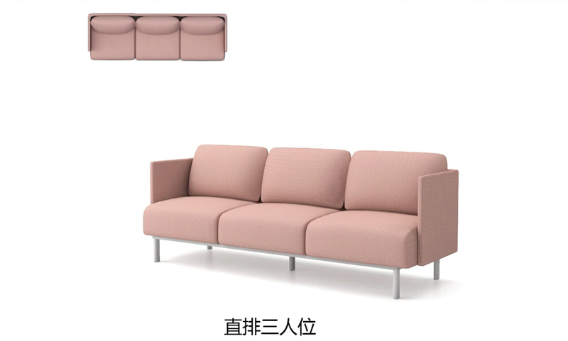 靈(ling)訢係(xi)列三人位辦公(gong)洽(qia)談(tan)沙(sha)髮(fa)